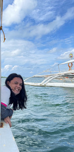 Raven during their Master's in the Philippines